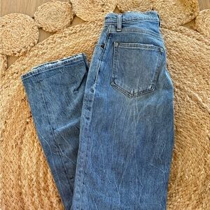 Abercrombie & Fitch Light Blue High-Rise Jeans